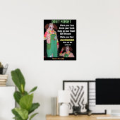 ERINNERUNG-LISTE-Poster für Kinder Poster (Heimbüro)