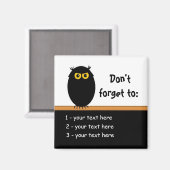 Erinnerung Magnet (Vorderseite/Rückseite)