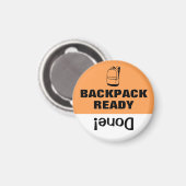 Erinnerung-Magnet-Schultasche für Kinder-Aufgabenl Magnet (Vorderseite/Rückseite)