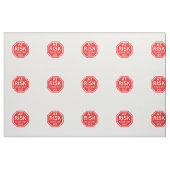 Erinnerung mit sozialer Entfernung Stoff (Fat Quarter (45,7 x 55,9 cm))
