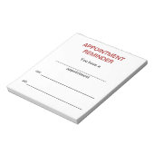 Erinnerung Notizblock (Rotiert)