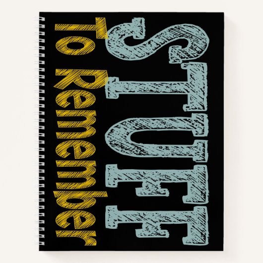 Erinnerung Notizblock (Vorderseite)