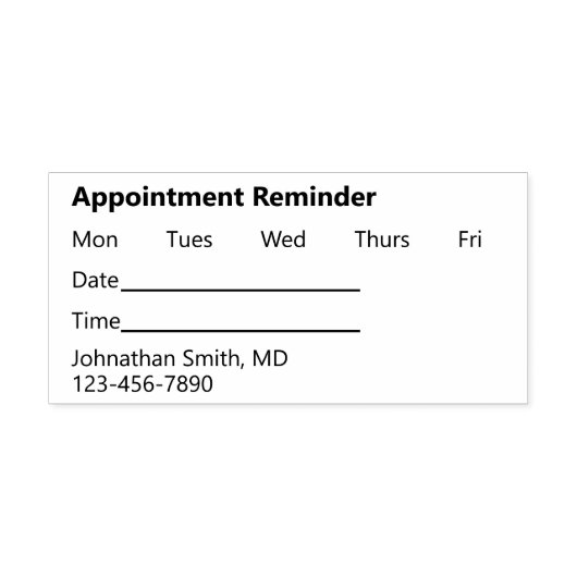 Erinnerung Permastempel (Design)