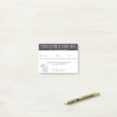 Erinnerung  Pet grooming Ballonhund Post-it Klebezettel (Auf Schreibtisch)