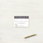 Erinnerung  Pet grooming Ballonhund Post-it Klebezettel (Auf Schreibtisch)