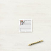 Erinnerung Post-it Klebezettel (Auf Schreibtisch)