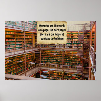 Erinnerung. Poster