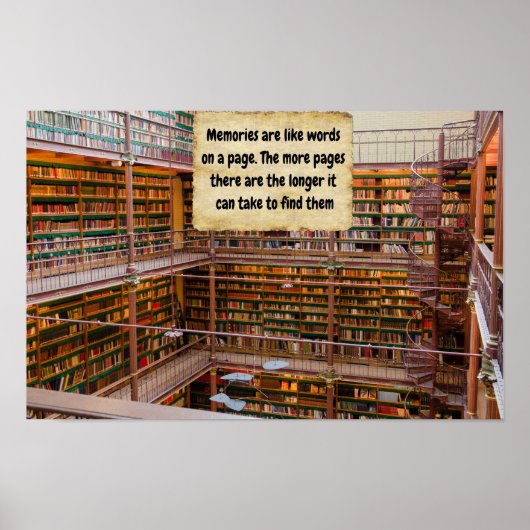 Erinnerung. Poster (Vorne)