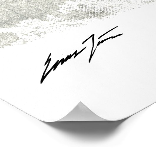 Erinnerung Poster (Ecke)