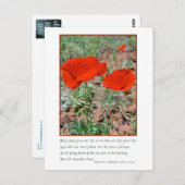 Erinnerung Postkarte (Vorne/Hinten)