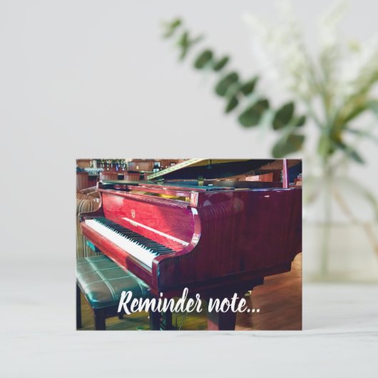 Erinnerung Postkarte (Stehend Vorderseite)