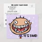 Erinnerung Postkarte (Vorne/Hinten)