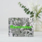 Erinnerung Postkarte (Stehend Vorderseite)