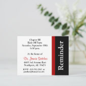 Erinnerung Postkarte5 Einladungspostkarte (Stehend Vorderseite)