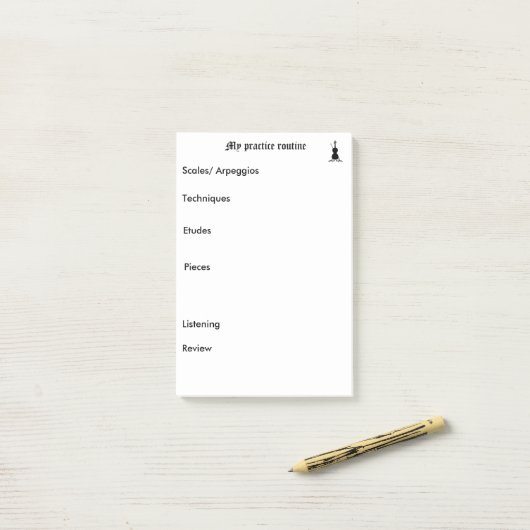 Erinnerung praktizieren post-it klebezettel (Auf Schreibtisch)
