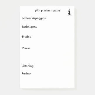 Erinnerung praktizieren post-it klebezettel