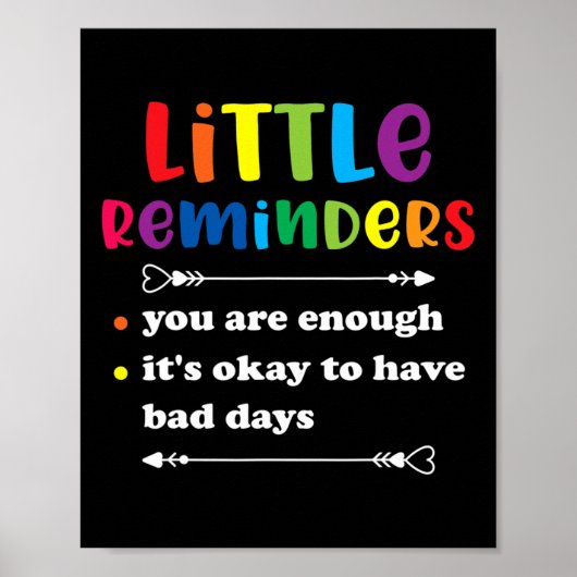 Erinnerung Psychischer Gesundheitsberater Poster (Vorne)