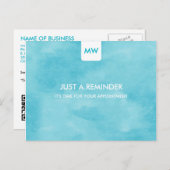 Erinnerung QR Code Postkarte (Vorne/Hinten)