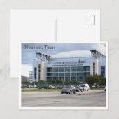 Erinnerung Reliant Stadium Postkarte (Vorne/Hinten)