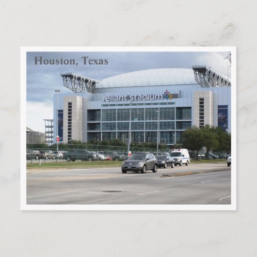 Erinnerung Reliant Stadium Postkarte (Vorderseite)
