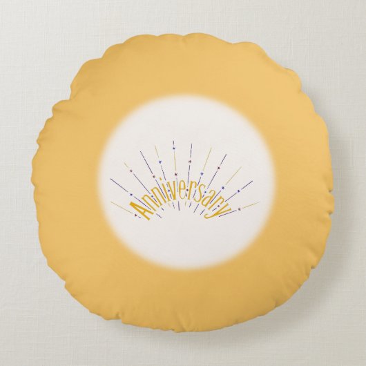 Erinnerung - rundes kissen (Vorderseite)