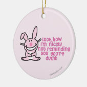 Erinnerung Sie nicht Keramik Ornament (Links)