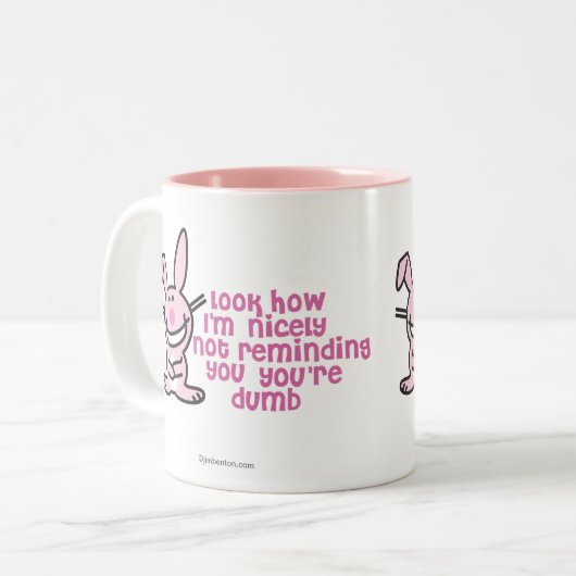 Erinnerung Sie nicht Zweifarbige Tasse (Vorderseite Links)