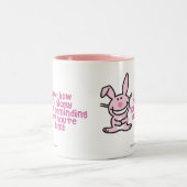 Erinnerung Sie nicht Zweifarbige Tasse (Mittel)