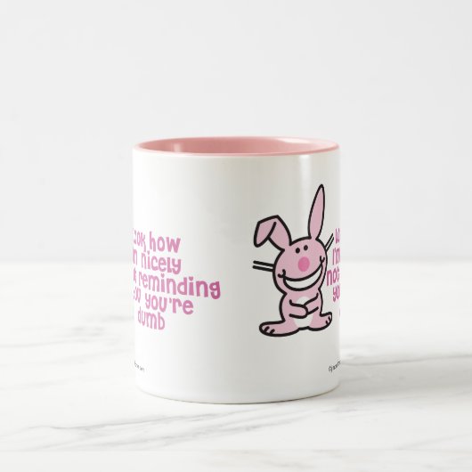 Erinnerung Sie nicht Zweifarbige Tasse (Mittel)