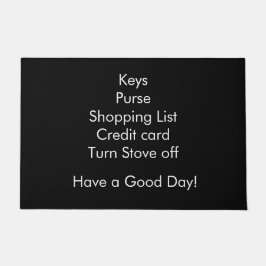 Erinnerung Spaß Tastenkombination ausschalten Fußmatte