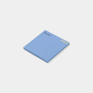 Erinnerung Sticky Note with Rainbows Post-it Klebezettel