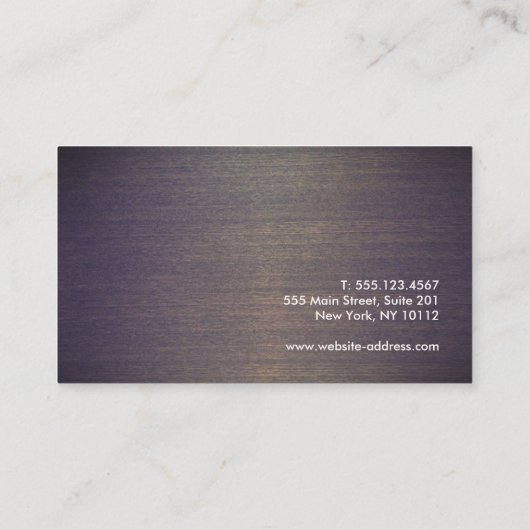 Erinnerung Terminkarte (Rückseite)