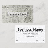 Erinnerung Terminkarte (Vorne/Hinten)