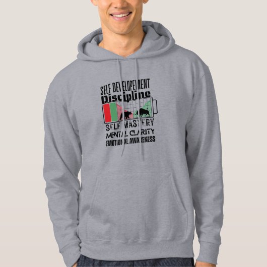 Erinnerung und Motivation | Devisenhandel-Mentalit Hoodie (Vorderseite)