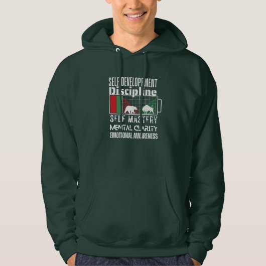 Erinnerung und Motivation | Devisenhandel-Mentalit Hoodie (Vorderseite)