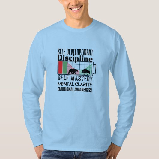 Erinnerung und Motivation | Devisenhandel-Mentalit T-Shirt (Vorderseite)