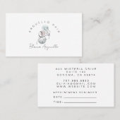 Erinnerung und Visitenkarte (Vorne/Hinten)