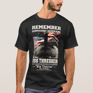 ERINNERUNG USS Thresher SSN593 T-Shirt