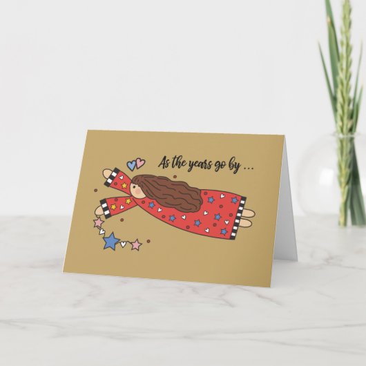 Erinnerung Verlust des Beileids des Kindes Country Karte (Vorderseite)