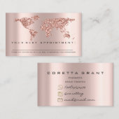 Erinnerung Visitenkarte (Vorne/Hinten)