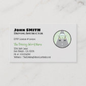 Erinnerung-Visitenkarten für Fahrschulen Visitenkarte (Vorderseite)