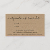 Erinnerung, Zahnarztstube usw. Visitenkarte (Vorderseite)