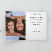 Erinnerung zu selbstloser MAMA, Mutterkarte Karte (Innenseite)