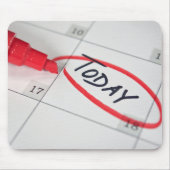 Erinnerung zum Kalender Mousepad (Vorne)