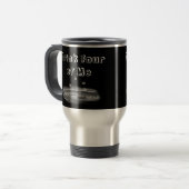 Erinnerung, zum mehr Wasser-Tassen mit Ihrem TEXT Reisebecher (Vorderseite Links)