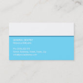 Erinnerung zum Zahnarzt Nächster Besuch Terminkarte (Rückseite)