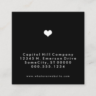 Erinnerung zur Ernennung des Quadrats Terminkarte