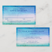 Erinnerung zur Ernennung des Wetters Visitenkarte (Vorne/Hinten)