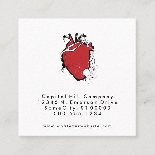 Erinnerung zur Ernennung eines Arztes Terminkarte (Vorderseite)