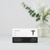 Erinnerung zur Ernennung von Ärzten Terminkarte (Stehend Vorderseite)